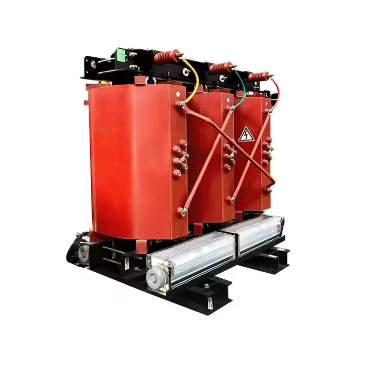 Transformateur de puissance triphasé en résine moulée de type sec de 750 kVA