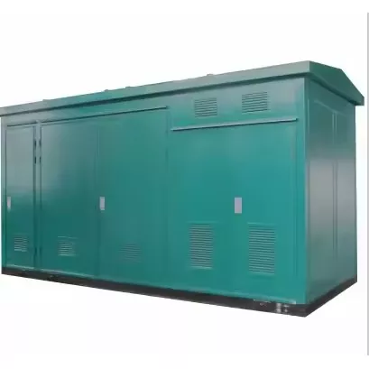 Sous-station électrique extérieure haute tension de type américain